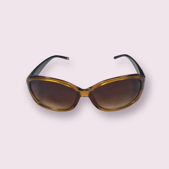 Fossil Accessories - Fossil Black/Gold‎ Oval Sunglasses